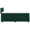 vidaXL Sommier &agrave; lattes de lit avec matelas Vert fonc&eacute; 100x200 cm