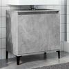 vidaXL Meuble d'&eacute;vier gris b&eacute;ton 58x33x60 cm bois d'ing&eacute;nierie