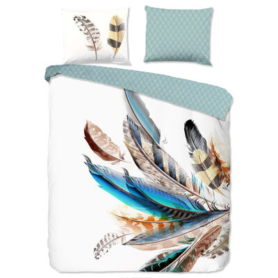 Good Morning Housse de couette FEATHER 155x220 cm Multicolore