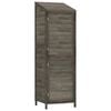 vidaXL Remise de jardin Anthracite 55x52x174,5 cm Bois de sapin solide