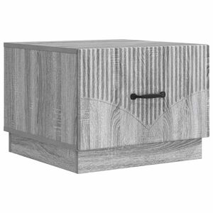 vidaXL Table basse Sonoma gris 49 x 50 x 37 cm Bois d'ing&eacute;nierie