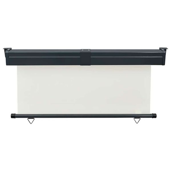 vidaXL Auvent lat&eacute;ral de balcon 175x250 cm Cr&egrave;me