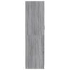 vidaXL Garde-robe Sonoma gris 82,5x51,5x180 cm Bois d'ing&eacute;nierie