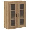 vidaXL Armoire murale chêne artisanal 69,5x34x90 cm
