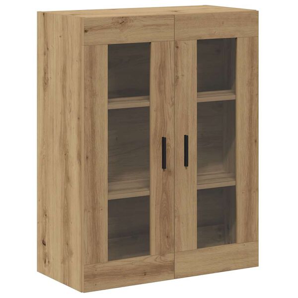 vidaXL Armoire murale chêne artisanal 69,5x34x90 cm