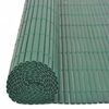vidaXL Cl&ocirc;ture de jardin double face 110x500 cm Vert
