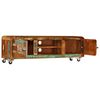 vidaXL Meuble TV 120x30x36 cm Bois de r&eacute;cup&eacute;ration massif