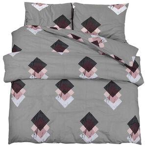 vidaXL Ensemble de housse de couette multicolore 200x200 cm coton