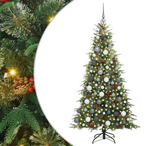 vidaXL Sapin de No&euml;l Artificiel &agrave; Branches Articul&eacute;es Vert 180 cm
