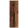 vidaXL Support pour plantes vieux bois 33x33x100 cm bois d'ing&eacute;nierie