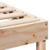 vidaXL Cadre de lit Marron 90 x 210 cm Pin massif