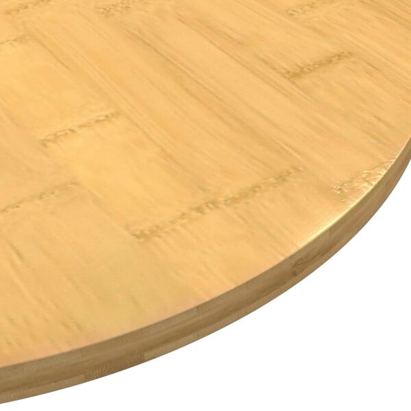 vidaXL Dessus de table &Oslash;30x1,5 cm bambou