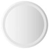 vidaXL Miroir de salle de bain &agrave; LED 50 cm rond