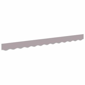 vidaXL Cordon d'auvent Gris clair 230 x 20 cm Toile