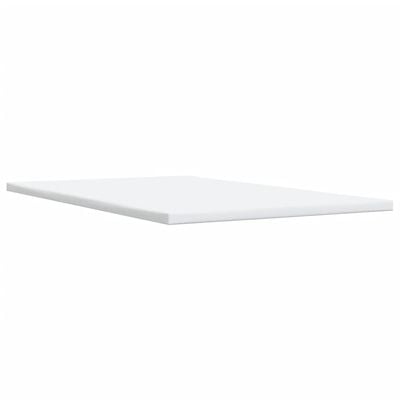 vidaXL Sommier à lattes de lit avec matelas Bleu 90x190 cm Tissu