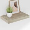 vidaXL &Eacute;tag&egrave;res murales flottantes 4 pcs ch&ecirc;ne 40x23x3,8 cm MDF