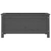 vidaXL Jardini&egrave;re gris 82,5x40x39 cm bois massif de pin