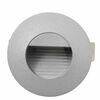 vidaXL Appliques murales LED d'ext&eacute;rieur 6 pcs 2 W Argent&eacute; Rond