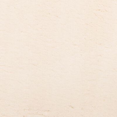 vidaXL Tapis HUARTE à poils courts doux et lavable beige 60x110 cm