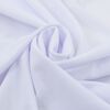 vidaXL Nappes &eacute;lastiques de table avec jupon 2 pcs 120x74 cm Blanc