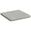 vidaXL Coussins de si&egrave;ge 4 pcs Gris clair 40 x 40 x 3 cm Velours