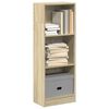 vidaXL Biblioth&egrave;que ch&ecirc;ne sonoma 40x24x109 cm bois d'ing&eacute;nierie