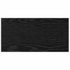vidaXL &Eacute;tag&egrave;re &agrave; livres 4 pcs Noir 40 x 20 x 1,5 cm Bois d'ing&eacute;nierie