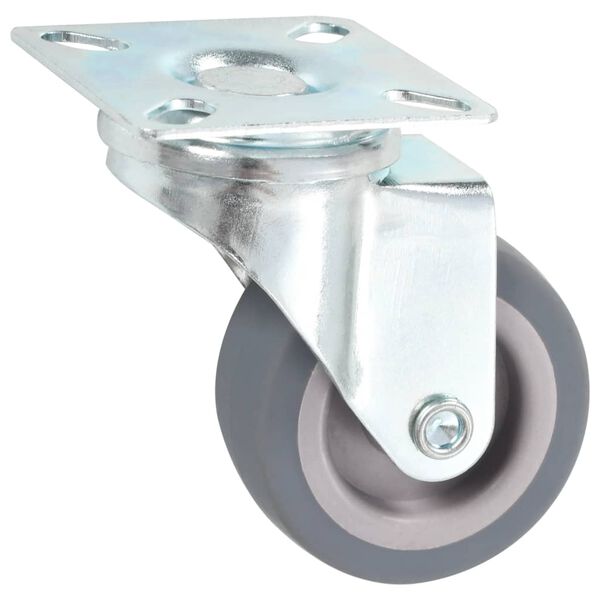 vidaXL 24 pcs Roulettes pivotantes 50 mm