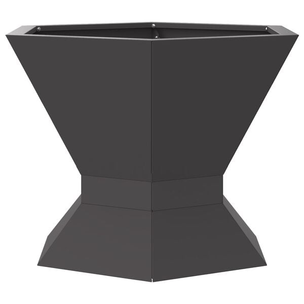 vidaXL Braise Noir 50 x 50 x 40 cm Acier