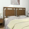 vidaXL T&ecirc;te de lit Marron miel 155,5x4x100 cm Bois massif de pin