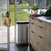 Curver Poubelle &agrave; p&eacute;dale Deco 50 L Argent&eacute;
