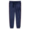 Pantalon de surv&ecirc;tement pour enfants bleu marine 104