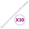 vidaXL Goulottes de c&acirc;ble avec pinces &Oslash;30 mm 30 m PVC