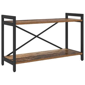 vidaXL &Eacute;tag&egrave;re 80 x 30 x 50 cm Bois d'ing&eacute;nierie Bois ancien