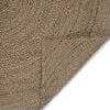 vidaXL Tapis de surface Rectangulaire Gris 80 x 250 cm Jute