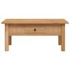 vidaXL Table basse 100x60x43,5 cm Pin massif Assortiment Panama
