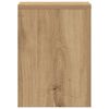 vidaXL Supports pour plantes 2 pcs ch&ecirc;ne artisanal bois d'ing&eacute;nierie