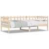 vidaXL Lit de jour sans matelas 90x190 cm bois de pin massif