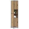 vidaXL Ensemble de mobilier de salle de bain Ch&ecirc;ne artisanal