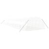 vidaXL Serre avec cadre en acier blanc 72 m&sup2; 18x4x2 m