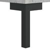 vidaXL Table basse gris b&eacute;ton 102x50x40 cm bois d'ing&eacute;nierie