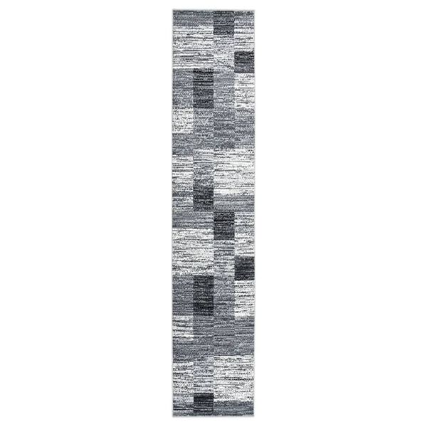 vidaXL Tapis BCF Gris 80x400 cm