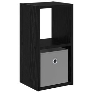 vidaXL Table de chevet Ch&ecirc;ne noir 25,5 x 22 x 49,5 cm