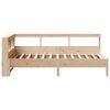 vidaXL Lit biblioth&egrave;que sans matelas 100x200 cm bois massif de pin