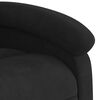 vidaXL Fauteuil inclinable &eacute;lectrique noir velours