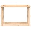 vidaXL Porte-b&ucirc;ches d&rsquo;ext&eacute;rieur 108x52x74 cm Bois massif de pin