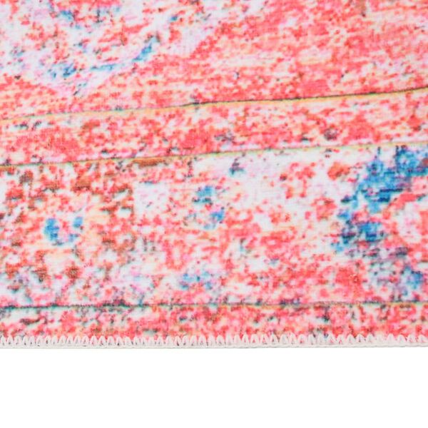 vidaXL Tapis imprim&eacute; lavable pliable Multicolore 120x170 cm Polyester