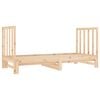 vidaXL Lit coulissant sans matelas 2x(90x190) cm