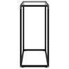 vidaXL Table console Transparent 60x35x75 cm Verre trempé