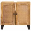 vidaXL Meuble sous Lavabo de Salle de Bain Marron 62 x 33 x 58 cm
